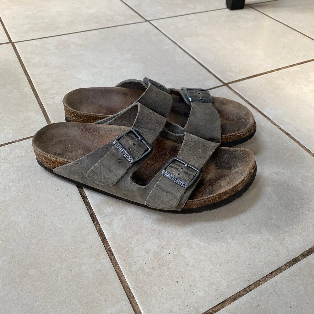 Birkenstock Narrow Arizona Oiled Sandals 40